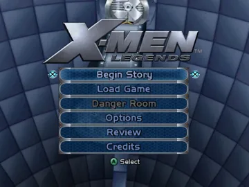 X-Men Legends screen shot title